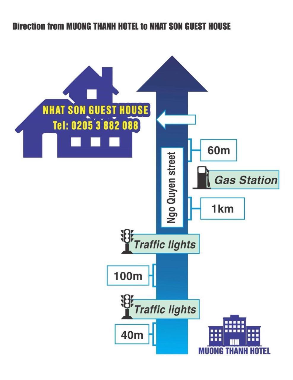 Lang Son Nhat Son Guesthouse المظهر الخارجي الصورة